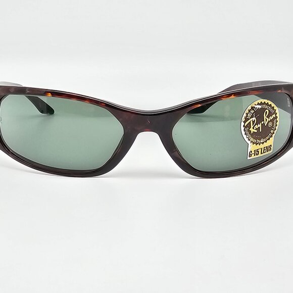 Ray-Ban B&L W1927 XVAR Tortoise Frame G-15 Green Glass Lens Cat Eye Sunglasses main image 9